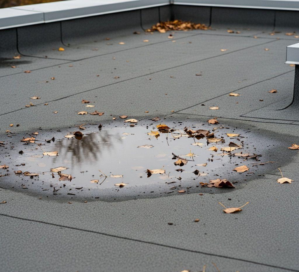 Daklekkage In Lente Houten