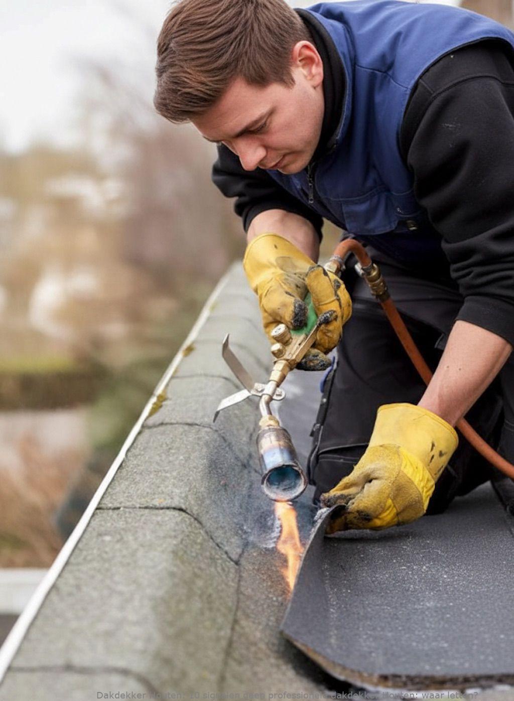 Signalen Geen Professionele Dakdekker Houten